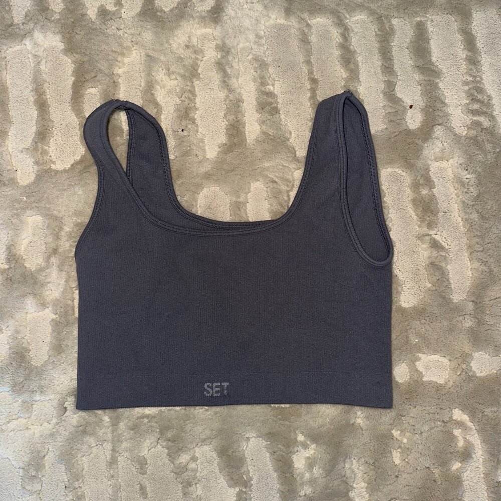 Set Active Sculpt Flex Box Cut Bra